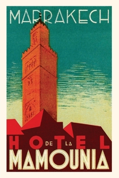 Paperback Vintage Journal Hotel de la Mamounia Book