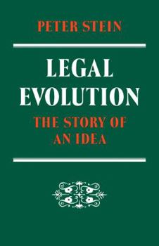 Paperback Legal Evolution: The Story of an Idea Book