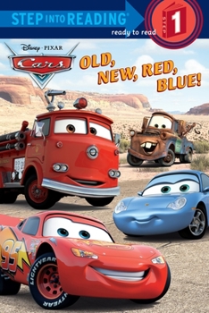 Paperback Old, New, Red, Blue! (Disney/Pixar Cars) Book