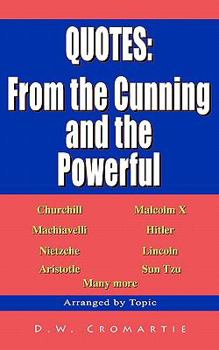 Paperback Quotes: from the Cunning and the Powerful Book
