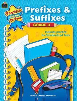 Paperback Prefixes & Suffixes Grade 3 Book