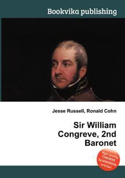 Paperback Sir William Congreve, 2nd Baronet Book