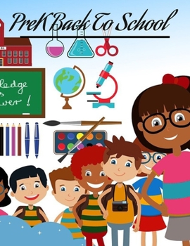 Paperback PreKBack To School Study Book