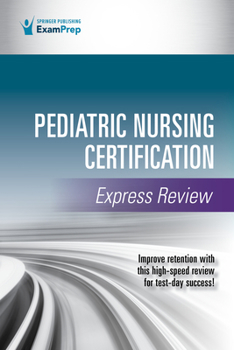 Paperback Pediatric Nursing Certification Express Review Book