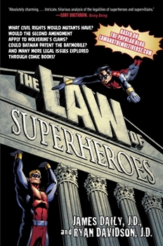 Paperback The Law of Superheroes Book