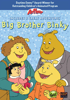 DVD Arthur: Big Brother Binky Book