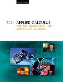 Hardcover Applied Calculus for the Managerial, Life, and Social Sciences Book