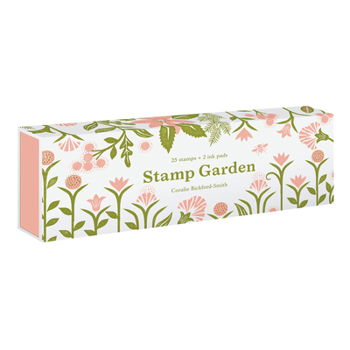Hardcover Stamp Garden: (25 Stamps, 2 Ink Colors, Assorted Plant and Flower Parts, Perfect for Scrapbooking, Printmaking, DIY Crafts, and Jour Book