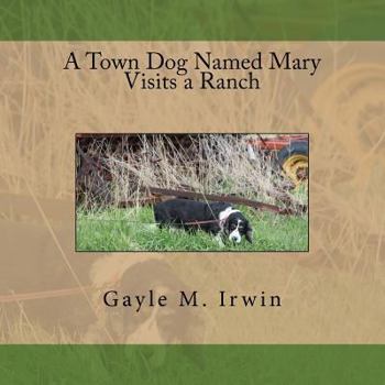 Paperback A Town Dog Named Mary Visits a Ranch Book