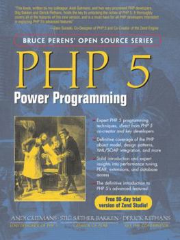 Paperback PHP 5 Power Programming Book