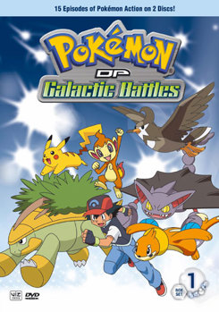 DVD Pokemon Diamond & Pearl Galactic Battles Volume 1 [Japanese] Book