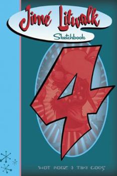 Hardcover Hot Rodz & Tiki Gods- Sketchbook #4 Book