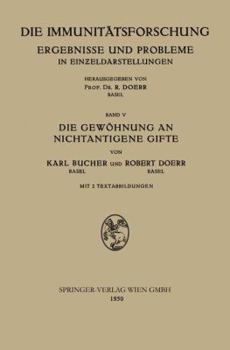 Paperback Die Gewöhnung an Nichtantigene Gifte [German] Book