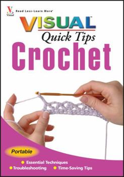 Paperback Crochet Visual Quick Tips Book