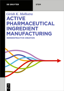 Paperback Active Pharmaceutical Ingredient Manufacturing: Nondestructive Creation Book