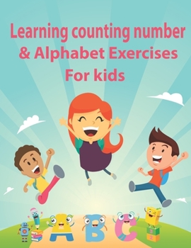 Paperback Learning counting number & Alphabet Exercises for kids Book