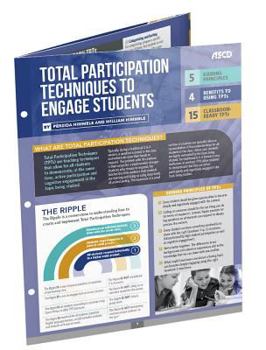 Hardcover Total Participation Techniques to Engage Students (Quick Reference Guide 25-Pack) Book