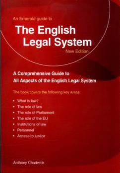 Paperback A Guide To The English Legal System Book