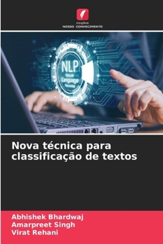 Paperback Nova técnica para classificação de textos [Portuguese] Book