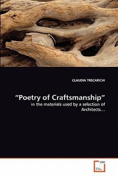 Paperback "Poetry of Craftsmanship" Book