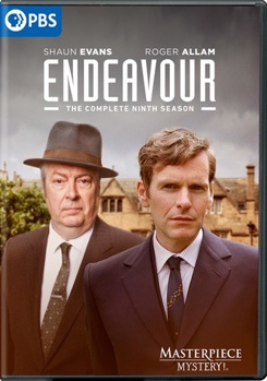 DVD Masterpiece Mystery: Endeavour Season 9 Book