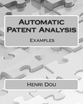 Paperback Automatic Patent Analysis - Examples Book