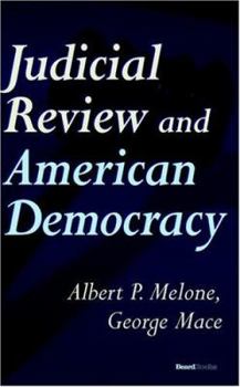 Paperback Judicial Review and American Democracy Book