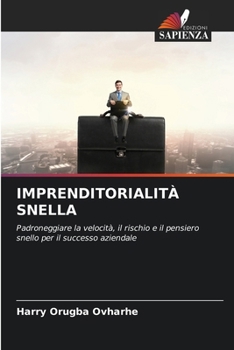 Paperback Imprenditorialità Snella [Italian] Book