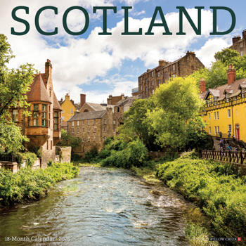 Calendar Scotland 2025 12 X 12 Wall Calendar Book