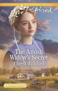 Mass Market Paperback The Amish Widow's Secret [Large Print] Book