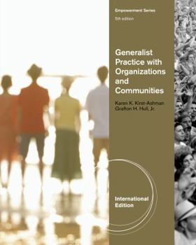 Paperback Generalist Practice with Organizations and Communities, International Edition Book