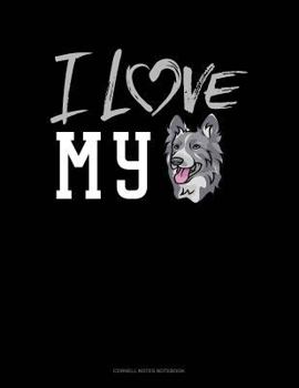 Paperback I Love My Border Collie: Cornell Notes Notebook Book
