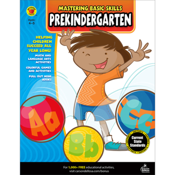Paperback Mastering Basic Skills(r) Prekindergarten Activity Book