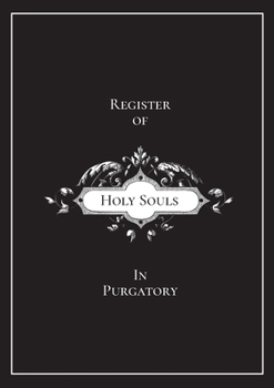 Paperback Register of Holy Souls in Purgatory Book