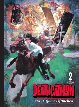 Hardcover Deathcathlon: Book 2: It's A Game Of Inches Book