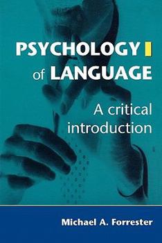 Paperback Psychology of Language: A Critical Introduction Book