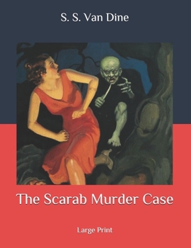 Paperback The Scarab Murder Case: Large Print Book