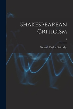 Paperback Shakespearean Criticism; 1 Book