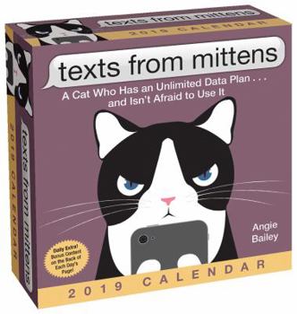 Calendar Texts from Mittens the Cat 2019 Day-to-Day Calendar Book