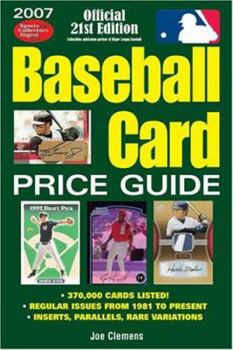Paperback Baseball Card Price Guide Book