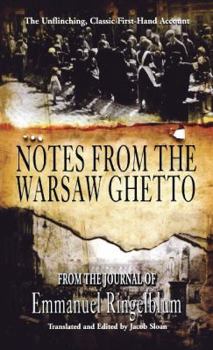 Hardcover Notes from the Warsaw Ghetto Book