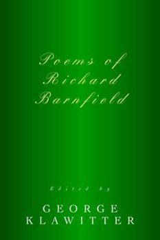 Hardcover Poems of Richard Barnfield Book