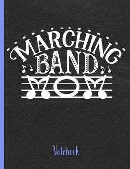 Paperback Marching Band Parade: Marching Band Proud: 8.5 x 11 College Ruled Notebook Book