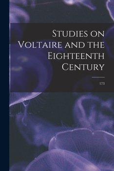 Paperback Studies on Voltaire and the Eighteenth Century; 173 Book