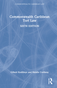 Hardcover Commonwealth Caribbean Tort Law Book