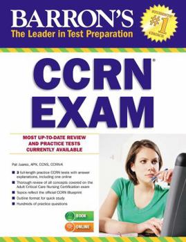 Paperback Ccrn Exam with Online Test Book