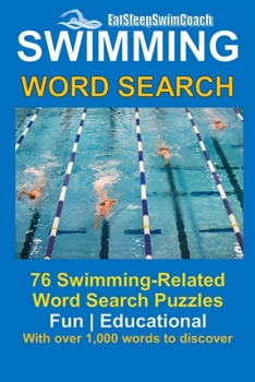 Paperback Swimming Word Search Book