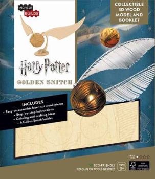 Paperback Incredibuilds: Harry Potter: Golden Snitch 3D Wood Model and Booklet Book