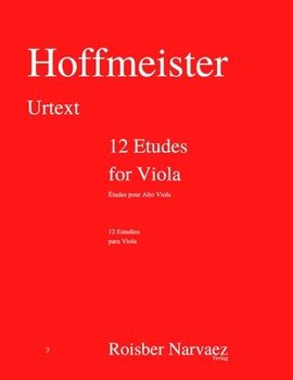 Paperback 12 Etudes for Viola: (Urtext edition) Hoffmeister Book