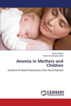 Paperback Anemia in Mothers and Children Book
